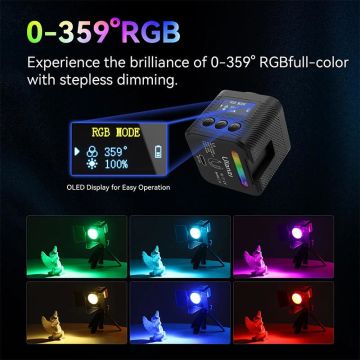 Ulanzi L3 RGB LED Efektli Video Işığı L052GBB1