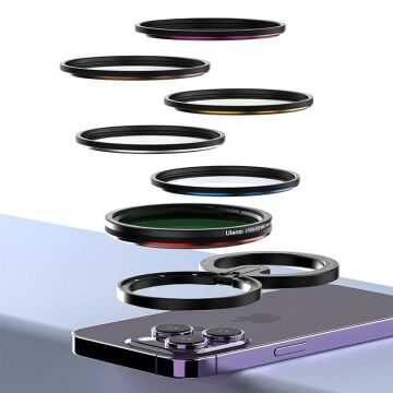 Ulanzi HP-013 Akıllı Telefonlar İçin 52mm MagFilter Manyetik Filtre Seti