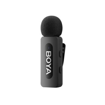 Boya BY-V10 Type-C Kompakt Kablosuz Yaka Mikrofonu (Yeni Versiyon)