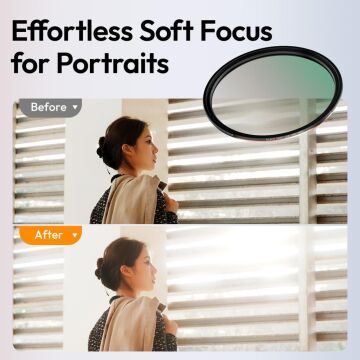 Ulanzi MF01 1/4 Black Mist Manyetik Filtre