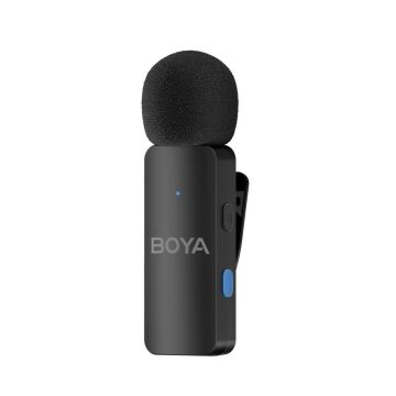 Boya BY-V4D 4 Kişilik Şarj Kutulu Kablosuz Mikrofon Seti - Lightning