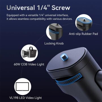 Ulanzi LA03 Universal Işık Standı Tutacak Kol