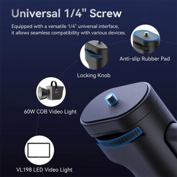 Ulanzi LA03 Universal Işık Standı Tutacak Kol