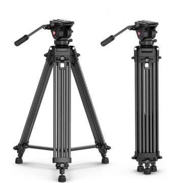 Ulanzi MT-81 Alüminyum 360° Ball Head Kafa Video Tripod