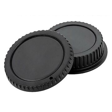 Canon Dslr Makina İçin Body ve Lens Arka Kapağı