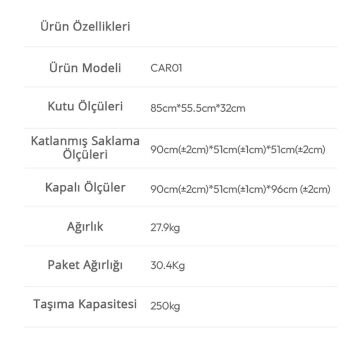 Ulanzi Video Ekipman Arabası X007