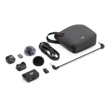 DJI Mic Mini Kablosuz Yaka Mikrofonu (1TX+1RX)