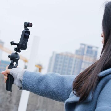 Dji Osmo Pocket e Aksiyon Kamera Aksesuarlarını Bağlama Aparatı