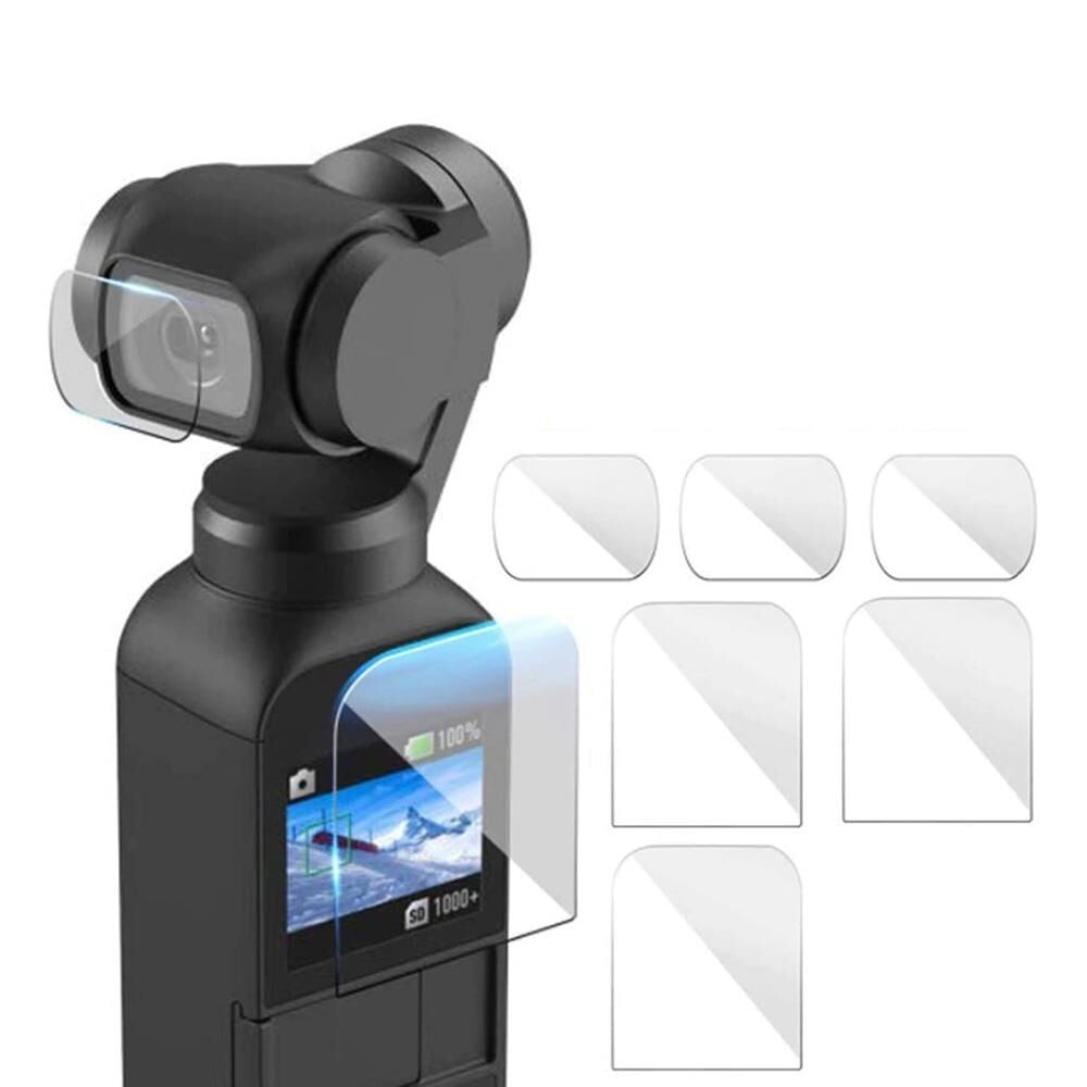 Dji Osmo Pocket 1. & 2. Versiyon Ekran ve Lens Koruyucu Jelatin