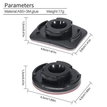 Ulanzi U-20 Dji Osmo Action Yapışkanlı Aparat