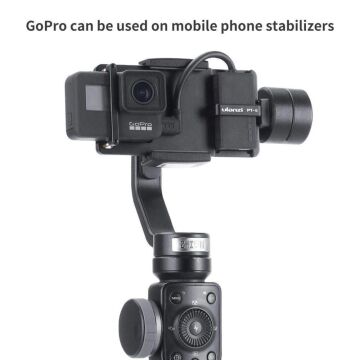 DJI Osmo Mobile Gimbalda Aksiyon Kamera Kullanma Parçası