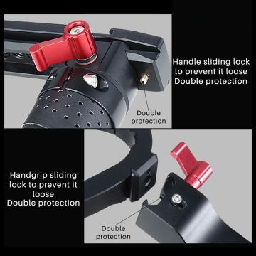 UURig DH13 Dji Ronin S SC Dual Handle Grip
