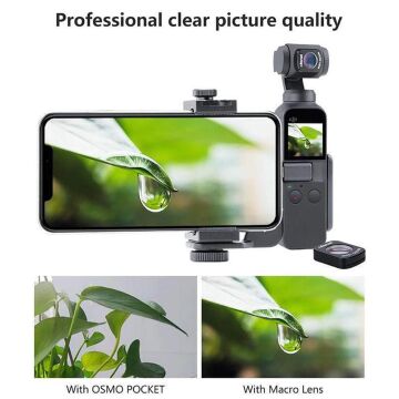 Ulanzi OP-6 Dji Osmo Pocket Manyetik Macro (Yakın Çekim) Lens