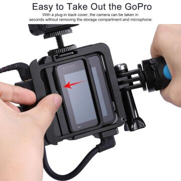 Ulanzi V3 Pro Gopro Hero 5 6 7 Vlog Case Çerçeve