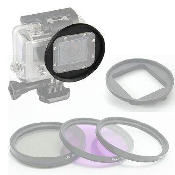 Gopro Hero 3/3+/4 Dive Housing İçin 58mm Filtre Baglantı Adapt