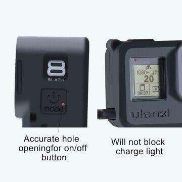 Ulanzi G8-3 Gopro Hero 8 Silikon Koruma Kılıfı