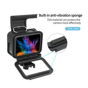 Sanger GO219 Gopro Hero 9/10/11 Black Çerçeve Frame