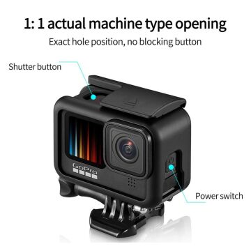 Sanger GO219 Gopro Hero 9/10/11 Black Çerçeve Frame