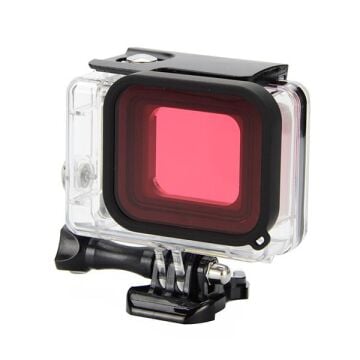 Gopro Hero 5/6/7 Sanger Housing İçin Kırmızı Filtre