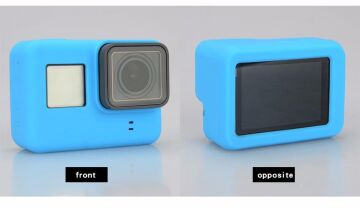 Gopro Hero 5/6/7 Black İçin Mavi Silikon Kılıf