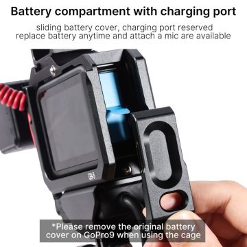 Ulanzi G9-5 Gopro Hero 9 Vlog Case Metal Çerçeve