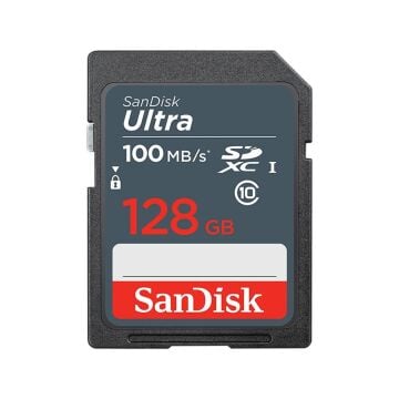 SANDISK Ultra 128GB 100mb/s SDXC Hafıza Kartı