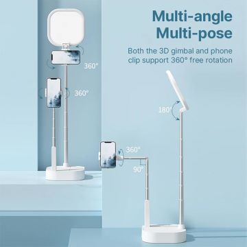 Ulanzi K14 Canlı Yayın Masaüstü Işık Standı