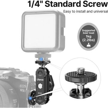 Ulanzi R102 Double Ball Head Magic Arm Hareketli Kol (Çiftli)