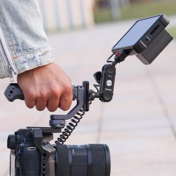 Ulanzi R103 NATO Kelepçeli Çok Fonksiyonlu Magic Arm Kol