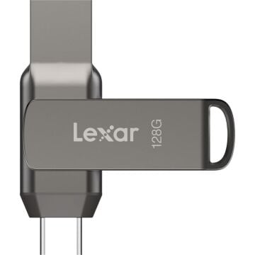 Lexar 128GB JumpDrive Dual Drive D400 USB 3.1 Gen 1 USB-C / USB-A - LJDD400128G-BNQNG