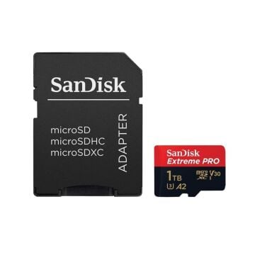 SanDisk Extreme PRO 1TB 200MB/s UHS-I microSDXC Hafıza Kartı - SDSQXCD-1T00-GN6M