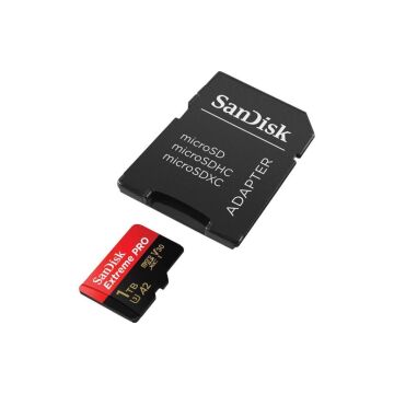 SanDisk Extreme PRO 1TB 200MB/s UHS-I microSDXC Hafıza Kartı - SDSQXCU-1T00-GN6MA