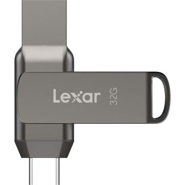 Lexar 32GB JumpDrive Dual Drive D400 USB 3.1 Gen 1 USB-C / USB-A - LJDD400032G-BNQNG