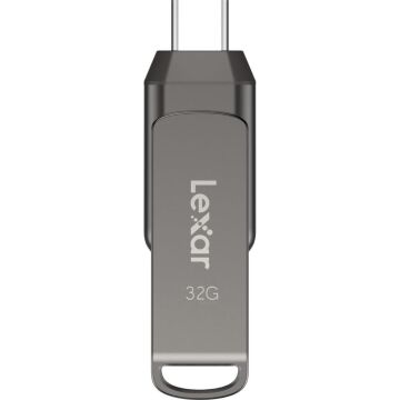 Lexar 32GB JumpDrive Dual Drive D400 USB 3.1 Gen 1 USB-C / USB-A - LJDD400032G-BNQNG