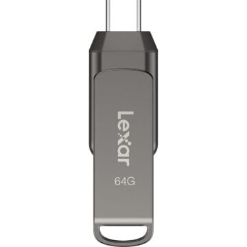 Lexar 64GB JumpDrive Dual Drive D400 USB 3.1 Gen 1 USB-C / USB-A - LJDD400064G-BNQNG