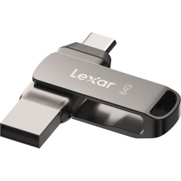 Lexar 64GB JumpDrive Dual Drive D400 USB 3.1 Gen 1 USB-C / USB-A - LJDD400064G-BNQNG