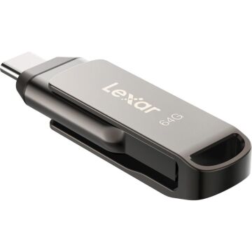 Lexar 64GB JumpDrive Dual Drive D400 USB 3.1 Gen 1 USB-C / USB-A - LJDD400064G-BNQNG
