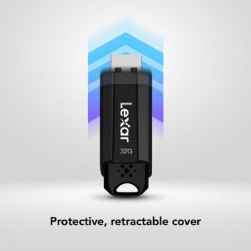 Lexar 32GB JumpDrive S80 USB 3.1 Gen 1 USB-A Flash Drive - LEXAR LJDS080032G-BNBAG
