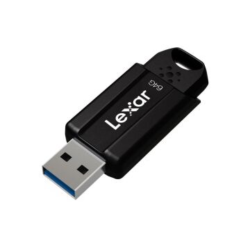 Lexar 64GB JumpDrive S80 USB 3.1 Gen 1 USB-A Flash Drive - LEXAR LJDS080064G-BNBAG