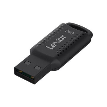 Lexar 64GB JumpDrive V400 USB 3.0 100MB/s USB-A Flash Drive - LJDV400064G-BNBNG