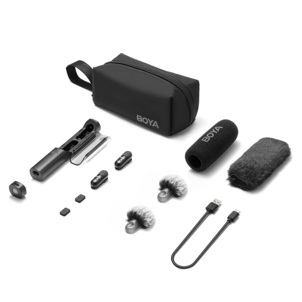 BOYA Magic Al-Powered Transformable Mini Wireless Mikrofon - SKU05