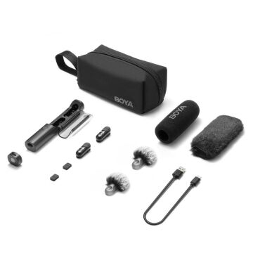 BOYA Magic Al-Powered Transformable Mini Wireless Mikrofon - SKU05