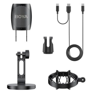 BOYA K9 Vibrant Lighting Condenser USB Mikrofon