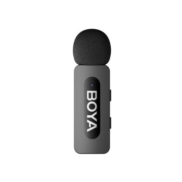 BOYA BY-V20 Type-C Kompakt Kablosuz Yaka Mikrofonu (Yeni Versiyon)