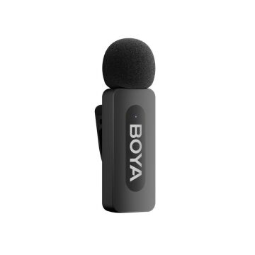 BOYA BY-V20 Type-C Kompakt Kablosuz Yaka Mikrofonu (Yeni Versiyon)