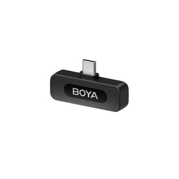BOYA BY-V20 Type-C Kompakt Kablosuz Yaka Mikrofonu (Yeni Versiyon)