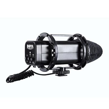 Boya BY-V02 Condenser DSLR Kamera Mikrofonu