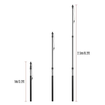 Boya BY-PB25 Karbon Fiber Mikrofon Sopa Boom Pole