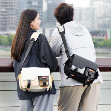 Ulanzi MS12 5.6L Messenger Kamera Omuz Çantası Bej - B119