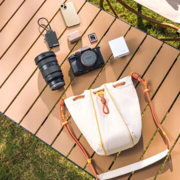 Ulanzi DS01 Büzgülü Kamera Omuz Çantası - B156